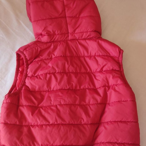Paul Frank sleeveless jackets for children, size 104 cm, red