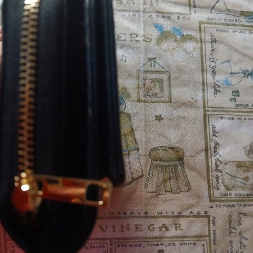 Veta black vintage wallet, like new