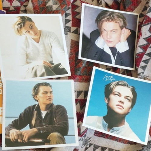 Dicapriomania magazine tribute like new with cards and stickers