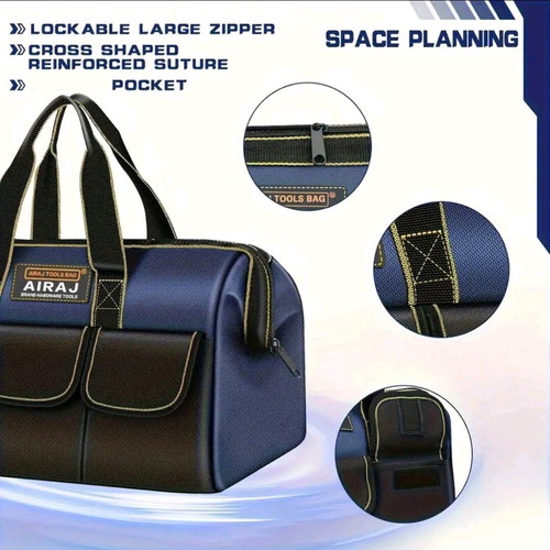 Tool bag new waterproof with large central opening