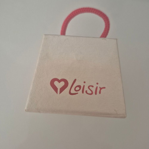 Loisir silver earrings like new with hallmark