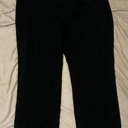 EX-EL Fashion black plus size pants 5XL, like new