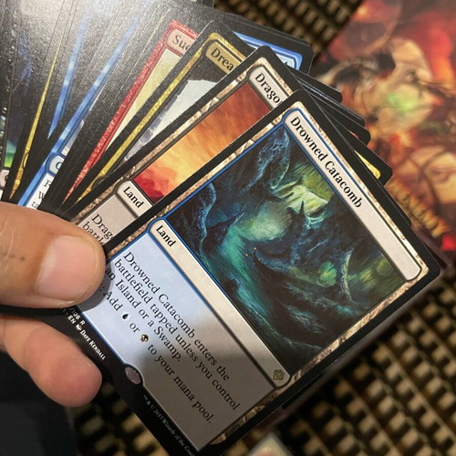MTG Archenemy Nicol Bolas like new, 4 complete decks with cards