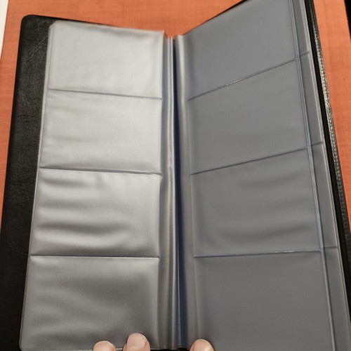 Business card holder 96 slots like new, black Bantex 3550