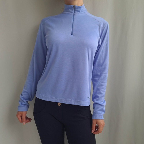Patagonia Capilene Base Layer women's long sleeve shirt size M, blue