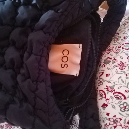 Cos shoulder bag like new, black, 35x25cm