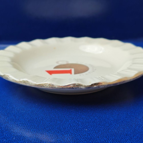 Papastratos No1 Ceramic Ashtray used, Kerameikos 1970s