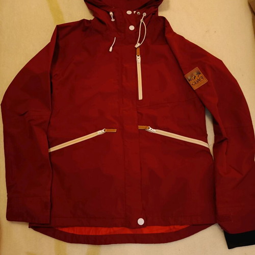 ColourWear women's ski suit used, burgundy, size Medium/Small
