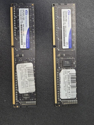 Desktop RAM 2x4GB DDR3 1600 used