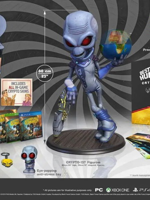 Destroy All Humans! Crypto-137 Edition Collector's Edition new sealed