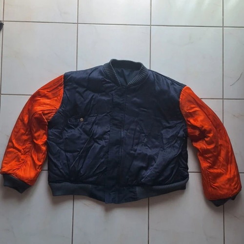 Airman Reversible Technician Jacket used, blue, size M, high waisted