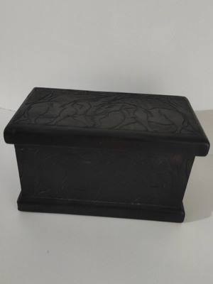 African Handmade Box Like New