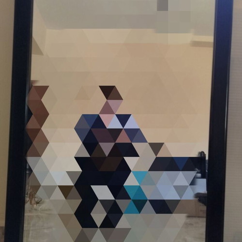 Large black mirror