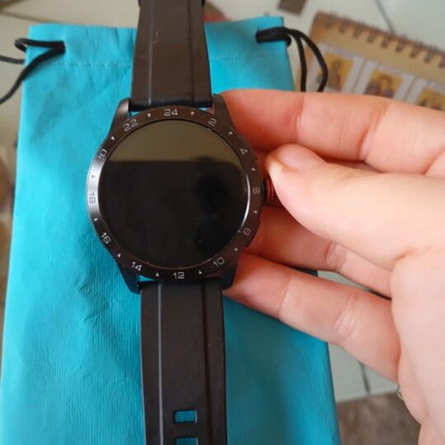 Smart watch Hifuture Flex 2 40mm like new, black with heart rate monitor and waterproof