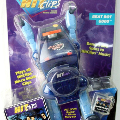 Hit Clips Beat Bot 6000 Micro Music System Backstreet Boys new