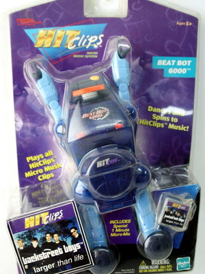 Hit Clips Beat Bot 6000 Micro Music System Backstreet Boys new