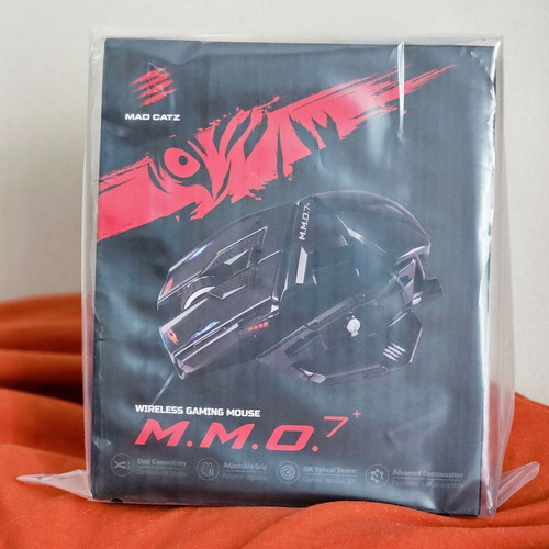 Mad Catz M.M.O. 7+ Wireless RGB Gaming Mouse 26000 DPI new