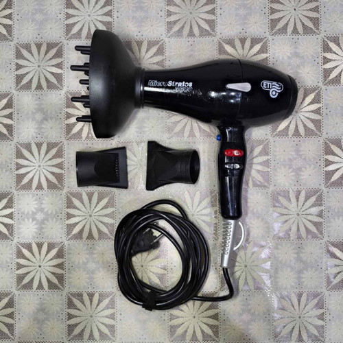 ETI Micro Stratos 3600 Hairdryer used, 2400W, 4 temperature settings