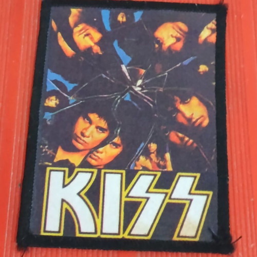 KISS Crazy Nights Woven Patch new