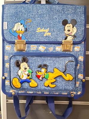 Τσάντα πλάτης Paxos με φιγούρες Mickey μπλε καινούργια