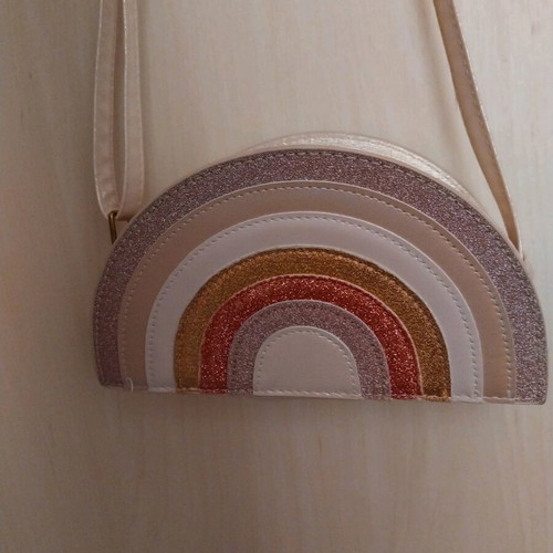 Dpam children's crossbody bag like new, beige