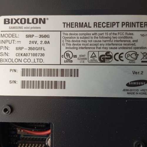 Samsung thermal printers used, pack of 3