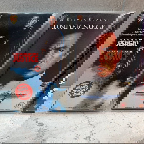 Steven Seagal συλλογή 4 βιντεοκασέτες μεταχειρισμένες, αγγλικές χωρίς υπότιτλους