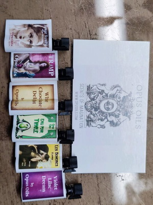 Αρώματα Opus Oils πακέτο 6 δήγματα 1 ml niche