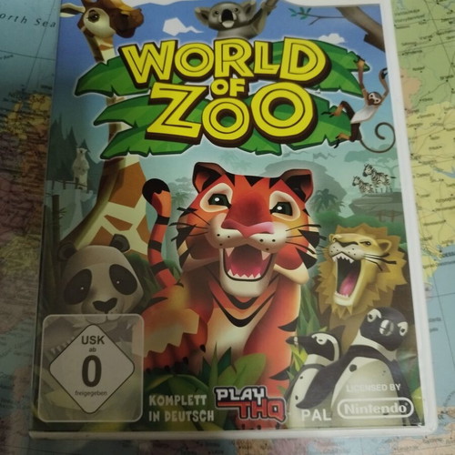 World of Zoo Wii game, German edition