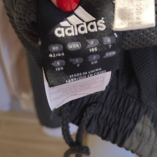 Adidas set like new, size L, grey and green