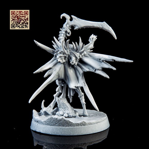 Syrel the Reaver figure new, assembled and primed
