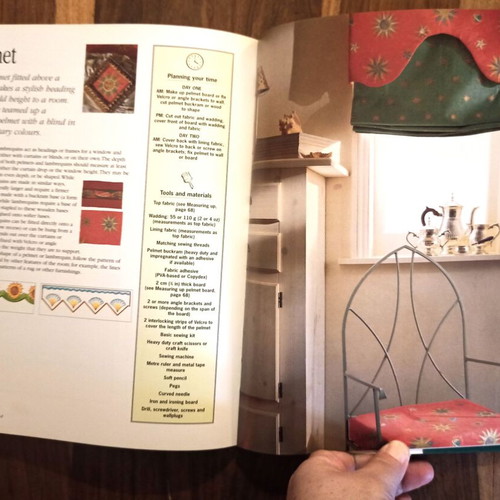 Curtains and Blinds in a Weekend book like new, English, hobby