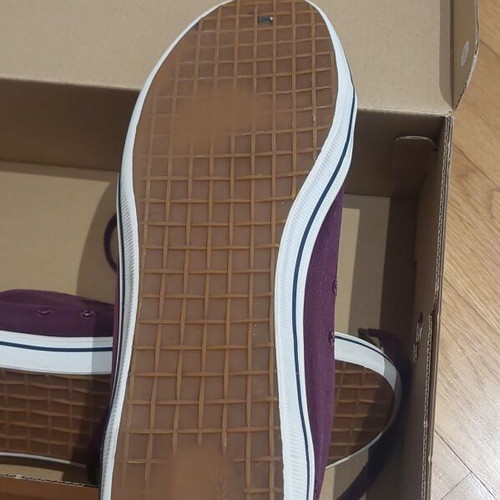 Fred Perry B6259 men's sneakers used, burgundy, size 45