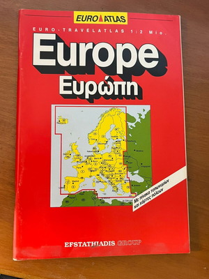 Europe Atlas like new