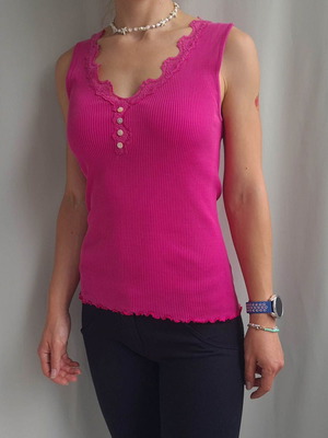 Rosemunde women's blouse like new, 70% silk 30% cotton, size M, pink