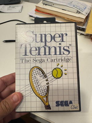 Super Tennis Sega like new with manual