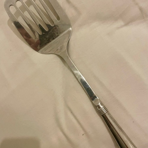 Kitchen utensils set of 4 stainless steel like new, 35 cm