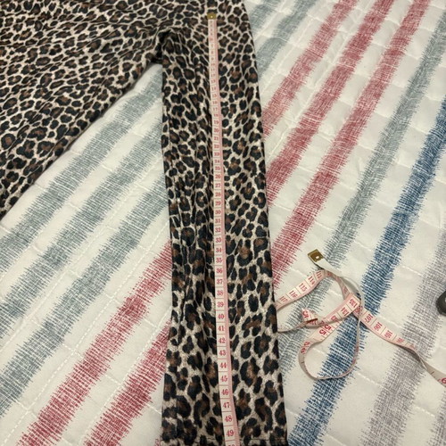 Atelier long-sleeve leopard blouse like new, size S
