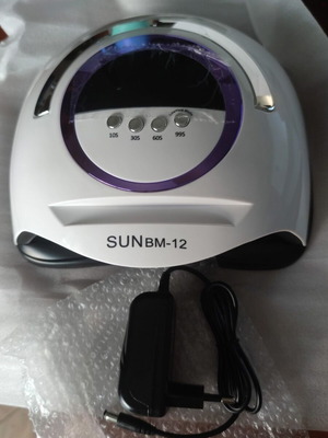 SUN BM-12 UV/LED λάμπα νυχιών, μεγάλο επαγγελματικό μέγεθος