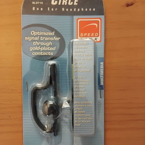 One Ear Headphone with Microphone