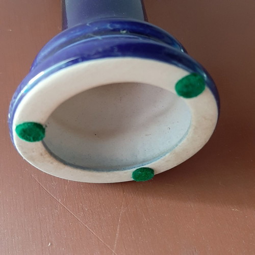 W.Germany collectible ceramic candle holder, 1960s