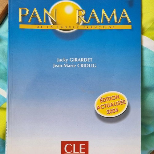 French book PANORAMA 1