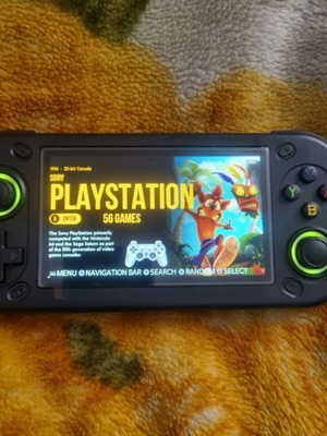 Retro portable console with 20,000 games, model 2026