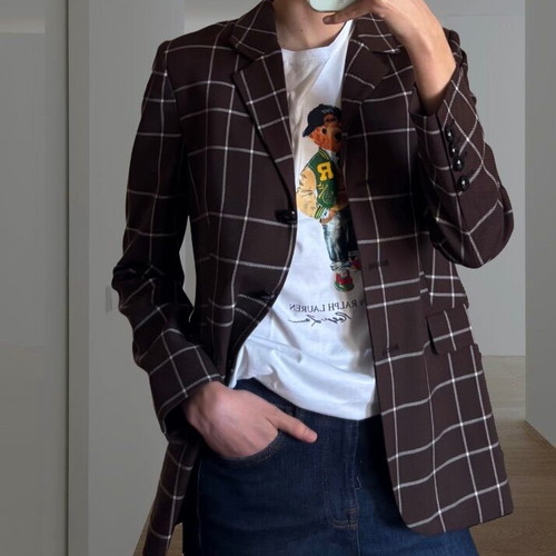 Brown blazer jacket Stine Goya new with tags