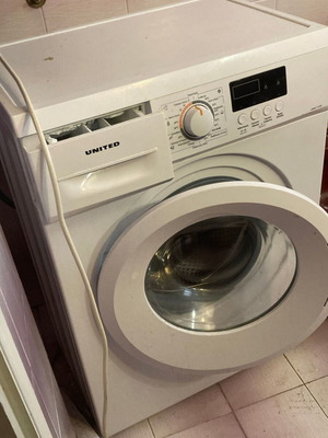 United UWM 7123S πλυντήριο ρούχων εμπρόσθιας φόρτωσης 7 kg