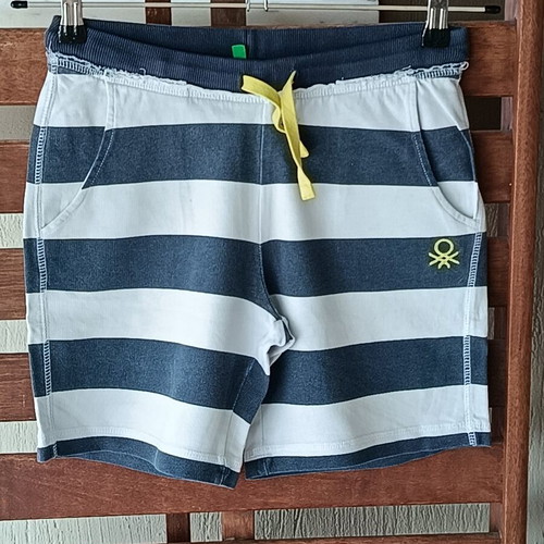 United Colors of Benetton striped boys' shorts like new, size 11-12 years
