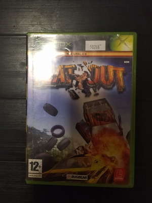 FlatOut Xbox παιχνίδι μεταχειρισμένο σε καλή κατάσταση