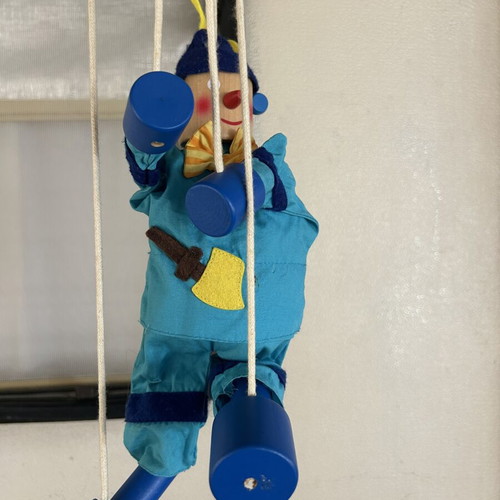 Pinocchio wooden marionette