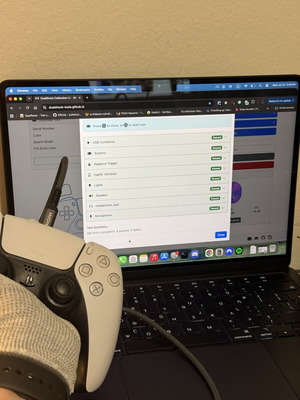 TMR mod Dualsense controller like new, PlayStation 5