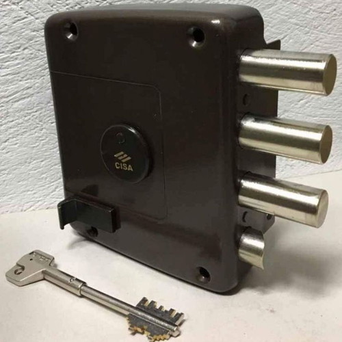 Cisa security lock Italy new with 3 folding keys